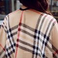 Новый стиль дамы осень зима 2017 компьютеру одеяло шарф женщины зима трикотажные полосатый пончо